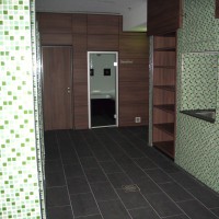  Sauna und Duschbereich